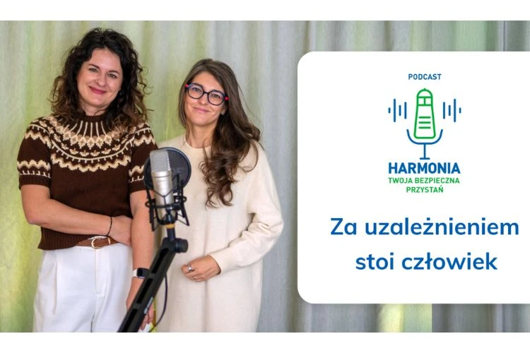 Wspólne zdjęcie prowadzącej podcast Ewy Niewoli i gościni Patrycji Dąbrowskiej