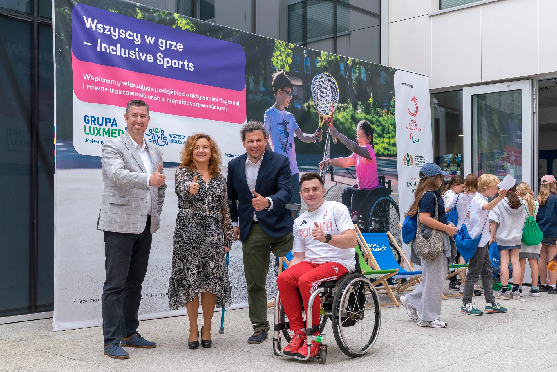 inauguracja kampanii inclusive sports