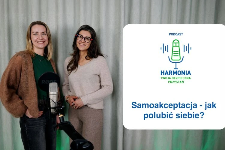 Zdjęcie prowadzącej podcast Ewy Niewoli z gościnią Katarzyną Browarską