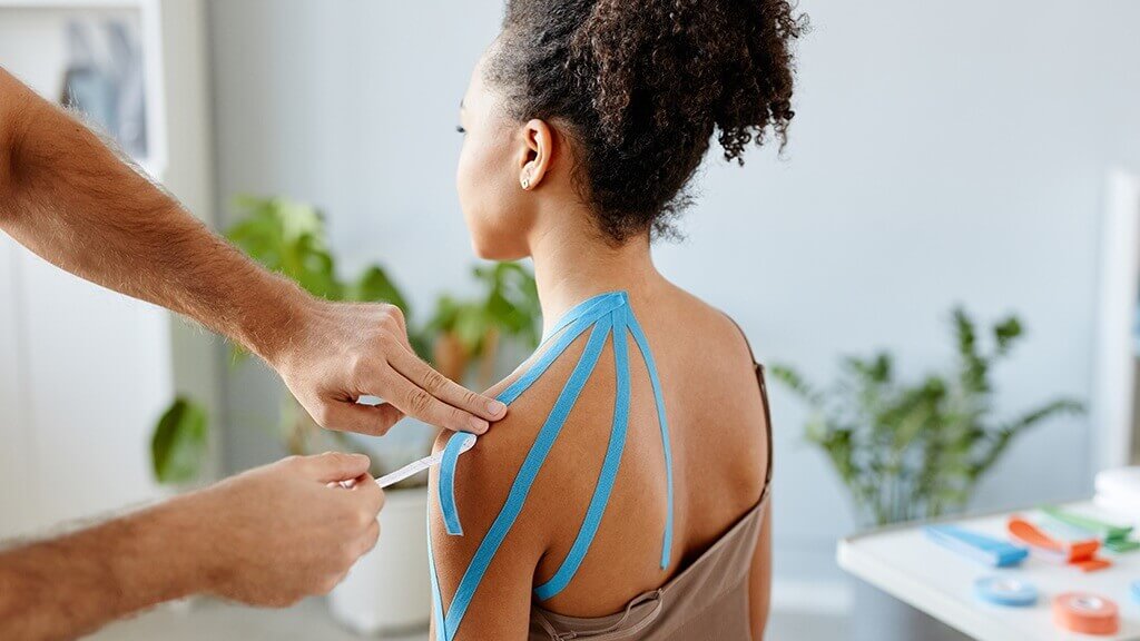 Pakiet usług konsultacja fizjoterapeutyczna z kinesiotapingiem